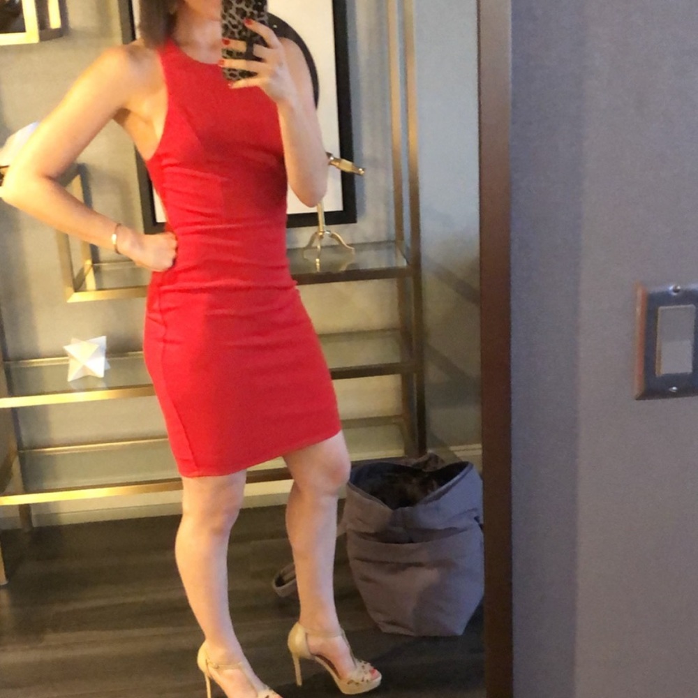 Red BodyCon Dress